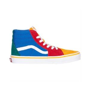 vans high top color block